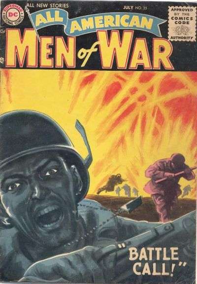 All-American Men of War #35 Comic Books - Covers, Scans, Photos in All-American Men of War Comic Books - Covers, Scans, Gallery